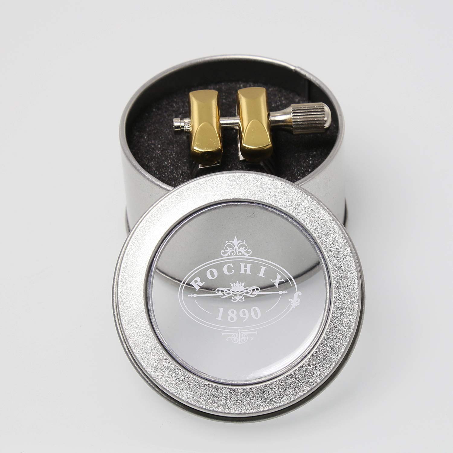 Abrazadera de Acero Inoxidable Rochix para Saxofón Soprano - Imagen 5