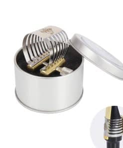 Abrazadera de acero inoxidable Rochix para saxofón tenor