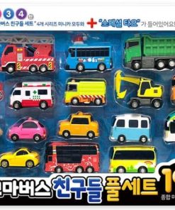 Set Especial Tayo Little Bus Friends Full 19pcs Cars Toys