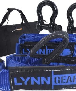 LYNN GEAR - 2PK Juego de Correas de Remolque y Recuperación