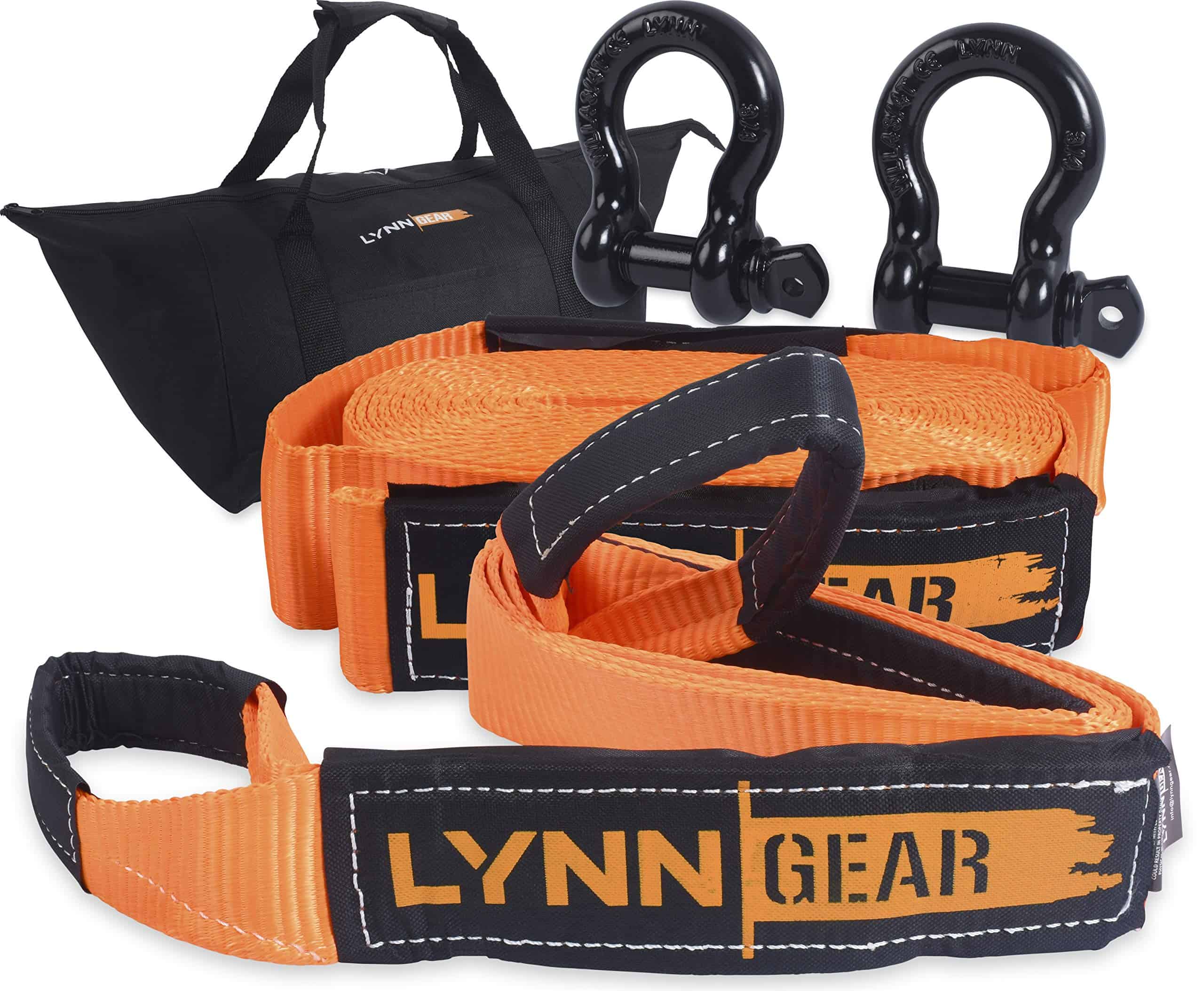 LYNN GEAR - Kit de Correas de Remolque y Recuperación