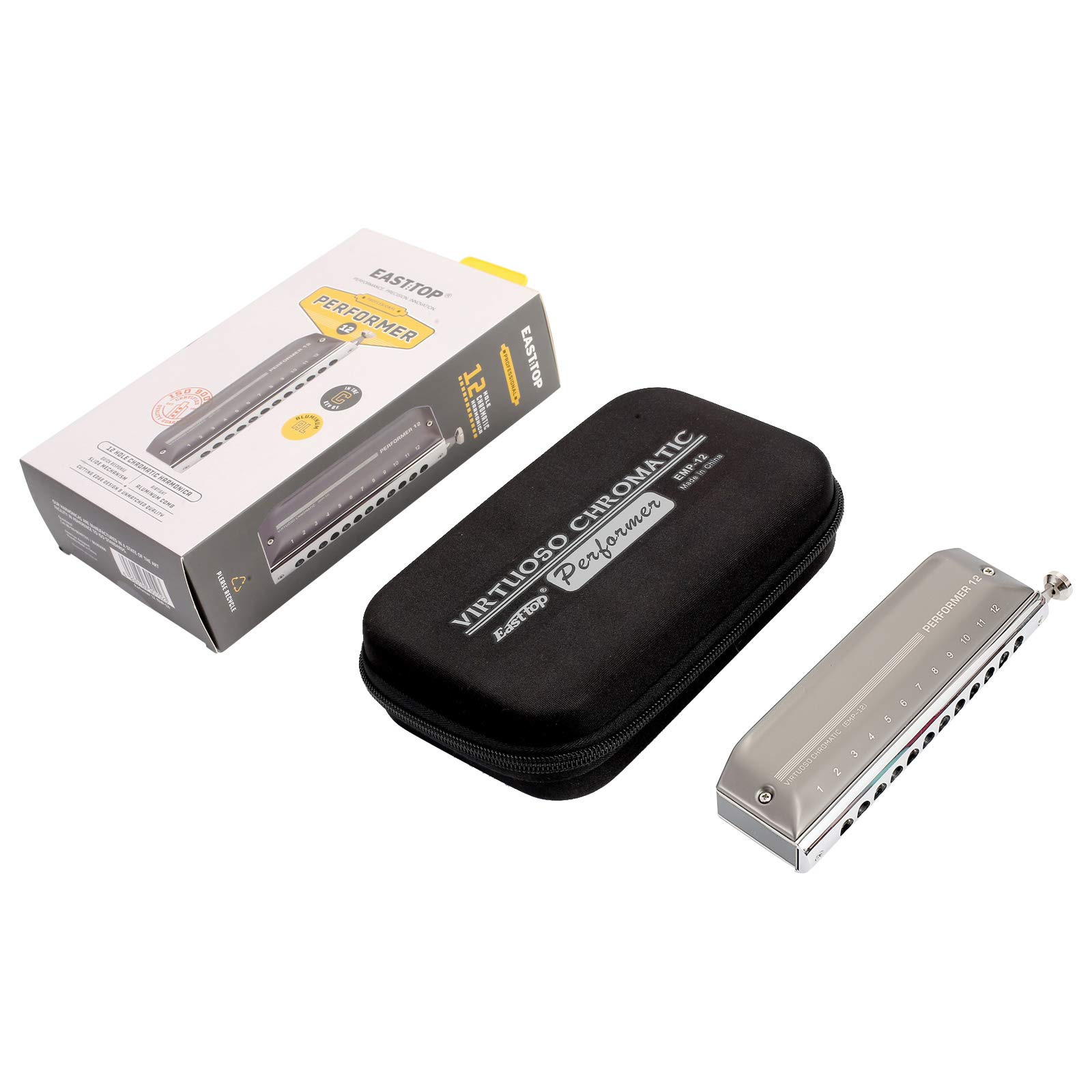 Armonica Cromática de 12 Agujeros 48 Tonos en Do Mayor, - Imagen 7