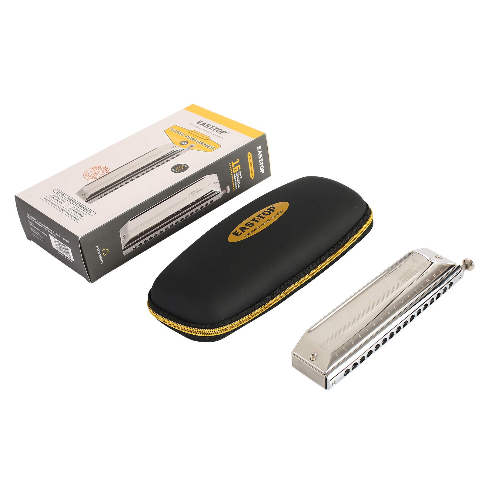 Armonica Cromática de 16 Agujeros 64 Tonos en Do, - Imagen 8