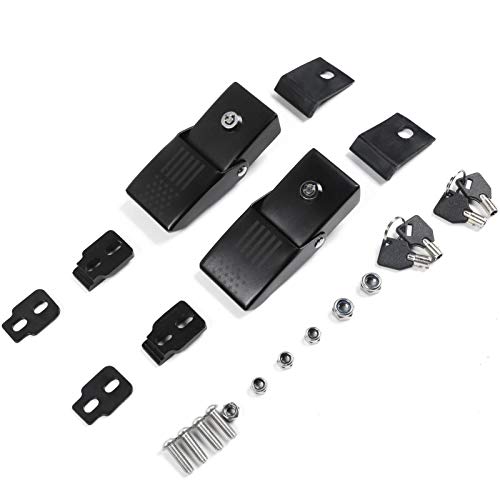 SQQP Pestillos de Capó Kit de Bloqueo de Capó de Aleación - Imagen 6