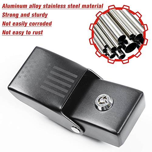 SQQP Pestillos de Capó Kit de Bloqueo de Capó de Aleación - Imagen 5