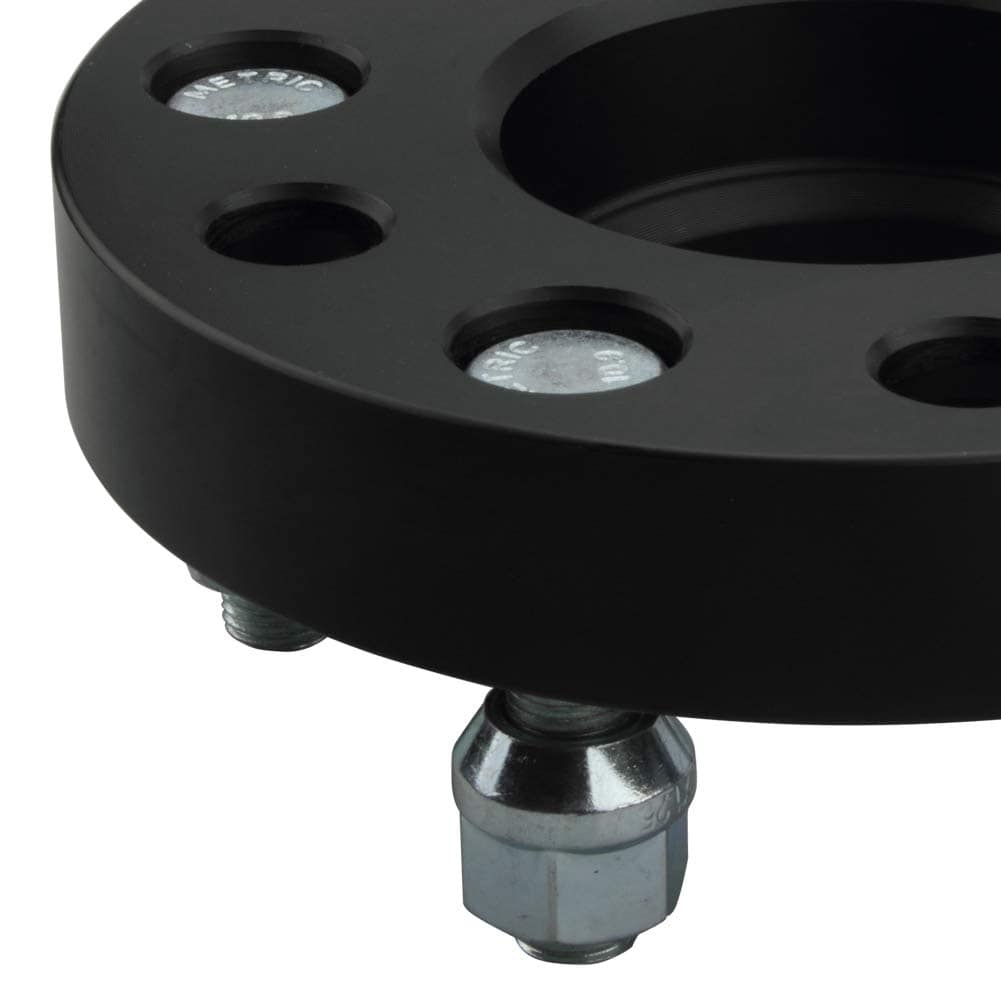 DCVAMOUS 4PC Adaptadores de Rueda Centrical Negros 5x100 a - Imagen 10