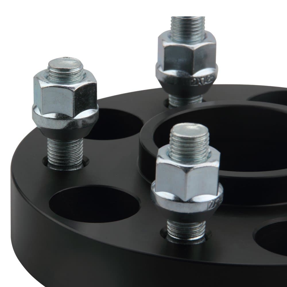 DCVAMOUS 4PC Adaptadores de Rueda Centrical Negros 5x100 a - Imagen 9