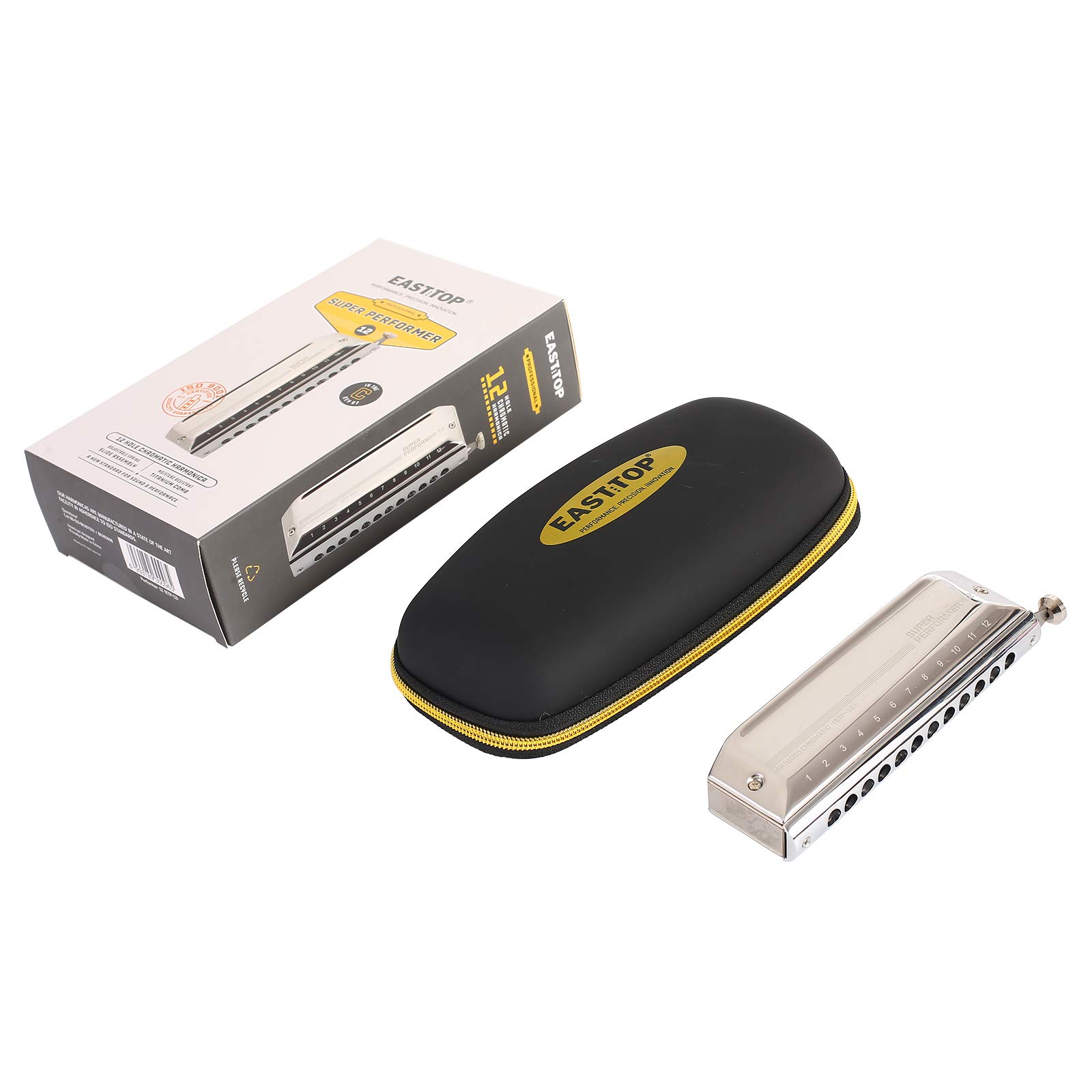 Armonica Cromática East Top de 12 Orificios 48 Tonos en Do - Imagen 3