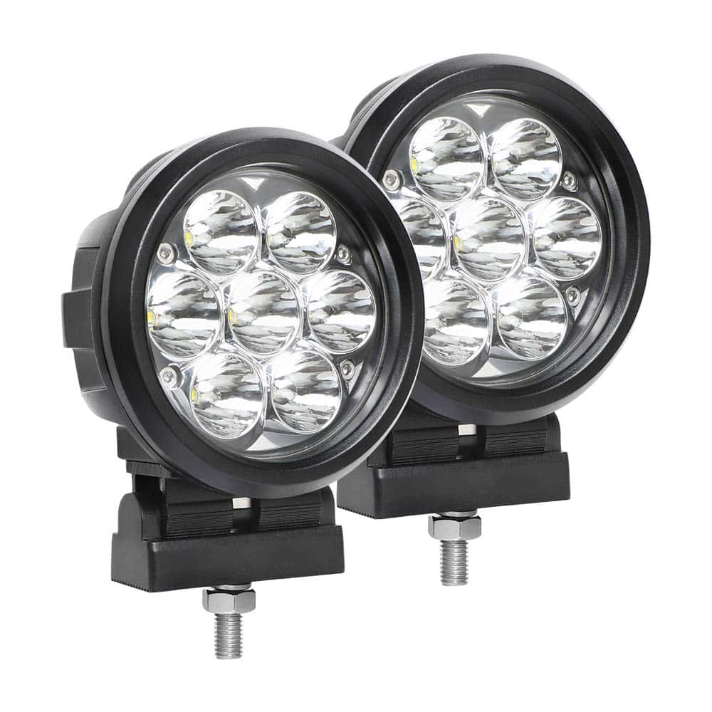 Luces de Conducción Redondas de 4.5 Pulgadas EXZEIT, 70W