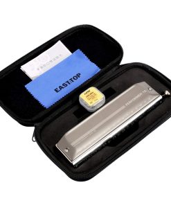 Armonica Cromática de 16 agujeros 64 tonos Clave de C,