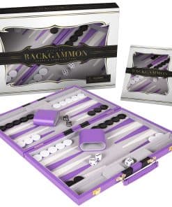 Juego de Backgammon 11 pulgadas, Pequeño - Juego de Mesa
