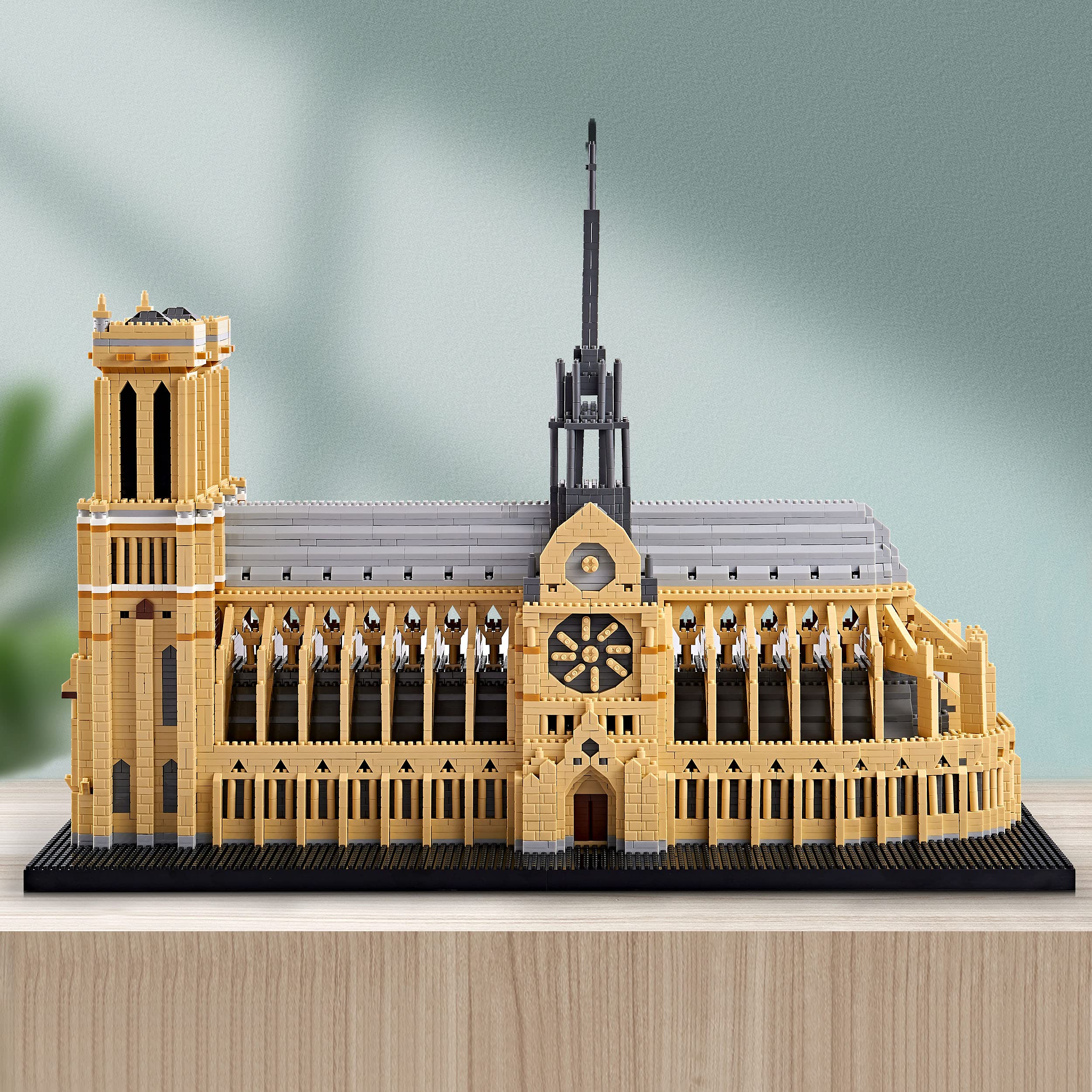 LUKHANG Big Architecture Model Kits Notre Dame Micro Blocks - Imagen 10