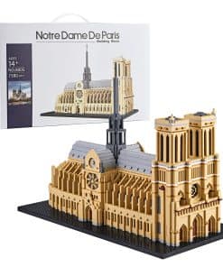 LUKHANG Big Architecture Model Kits Notre Dame Micro Blocks