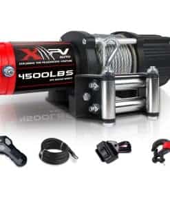 XPV AUTO 12V 4500LBS Cabrestante Eléctrico de Cable de