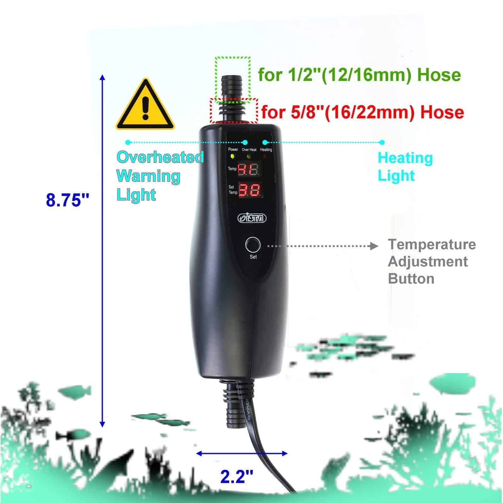 Calentador externo en línea CORISRX 150w/300w/500w para - Imagen 4
