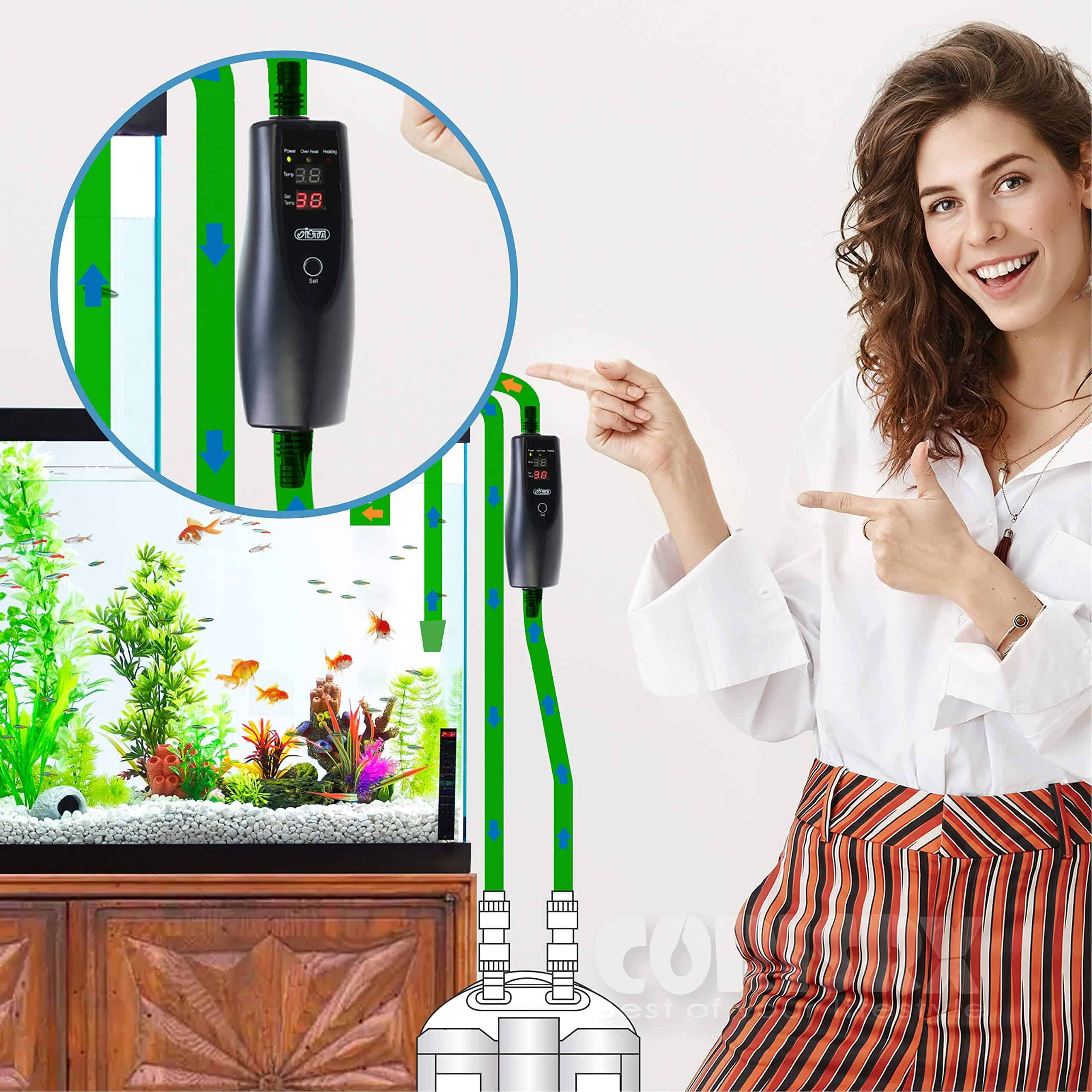 Calentador externo en línea CORISRX 150w/300w/500w para - Imagen 9