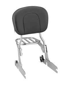 WSays Sissy Bar de Altura Estándar Respaldo de Pasajero y