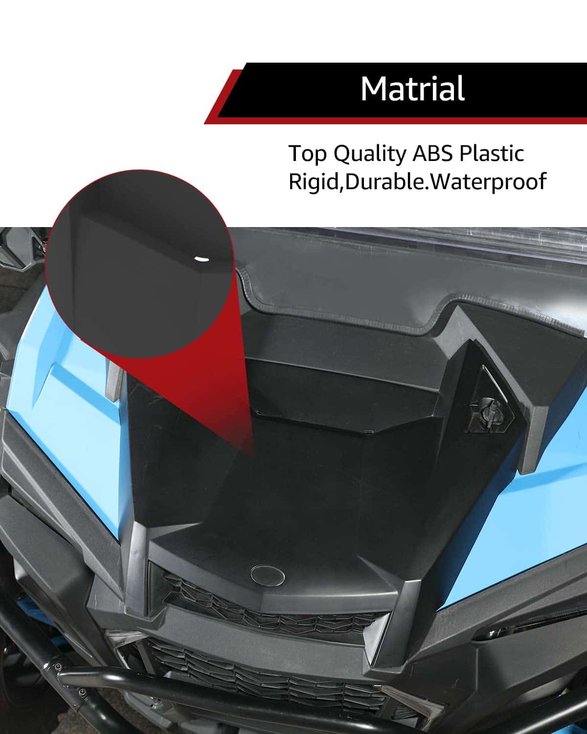 A & UTV PRO Turbo Hood Scoop, Kit de Admisión de Aire - Imagen 3