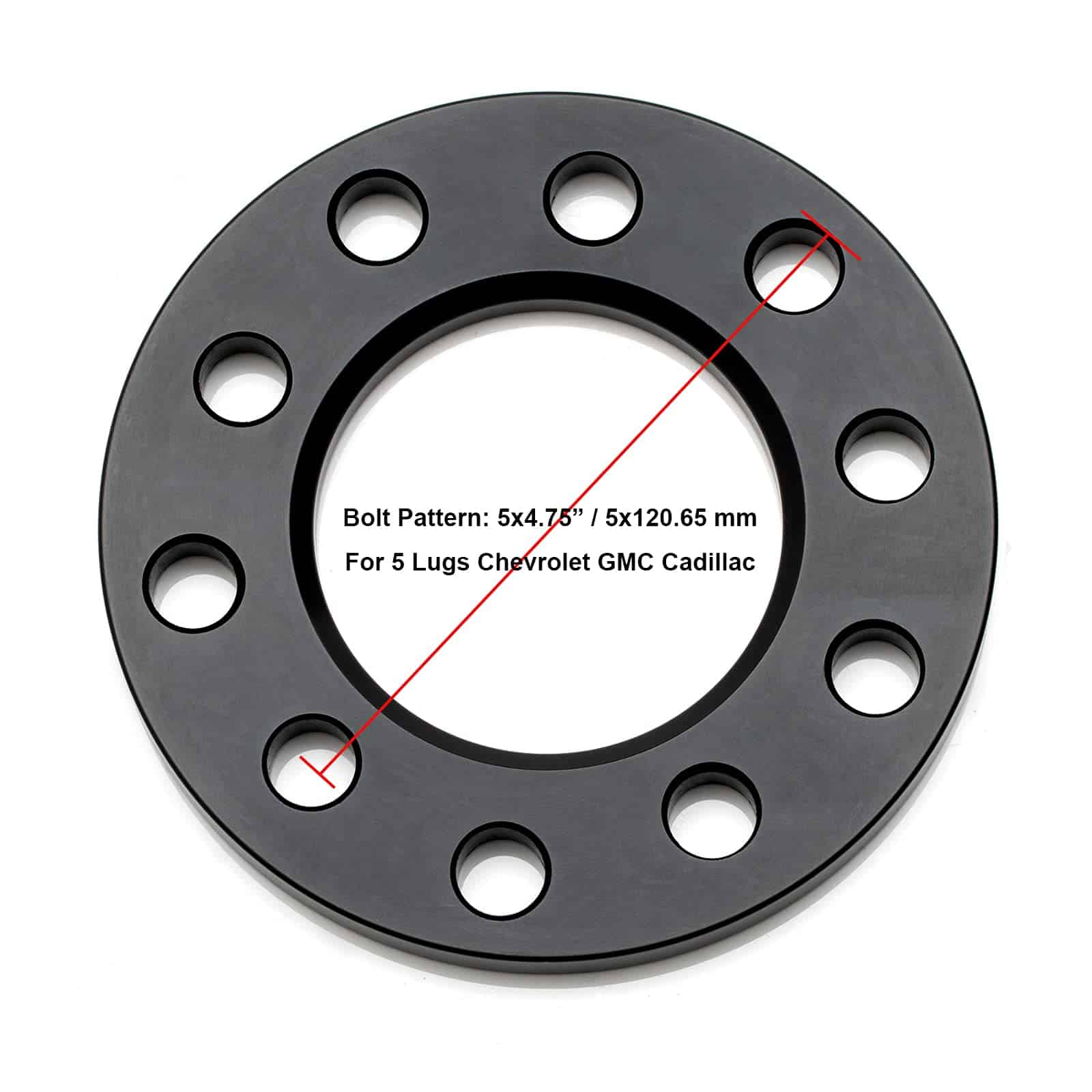 Separadores de Rueda VLAOSCHI Black Forged 5x4.5 5x4.75 - Imagen 6