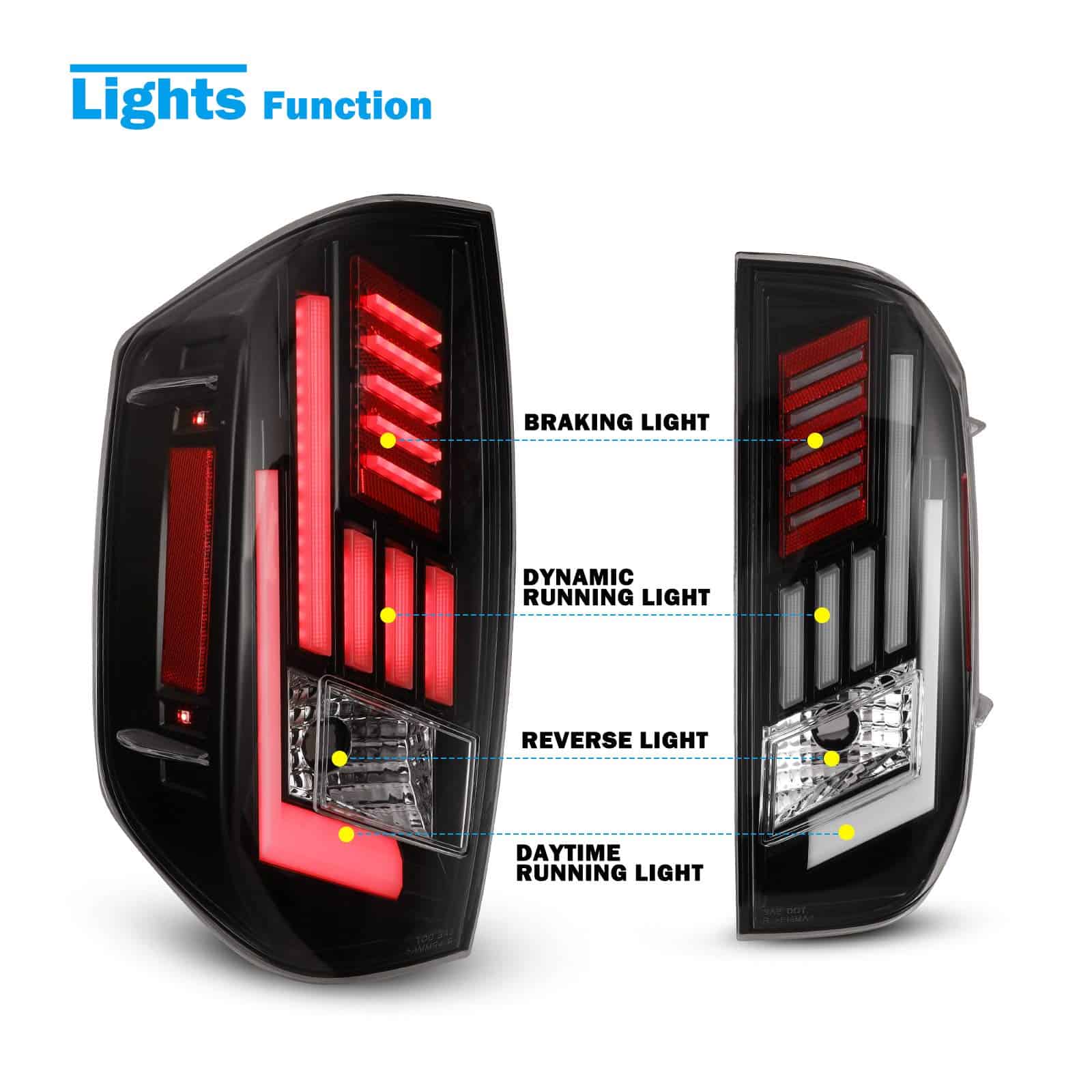 Conjunto de luces traseras de repuesto WOLFSTORM para - Imagen 4