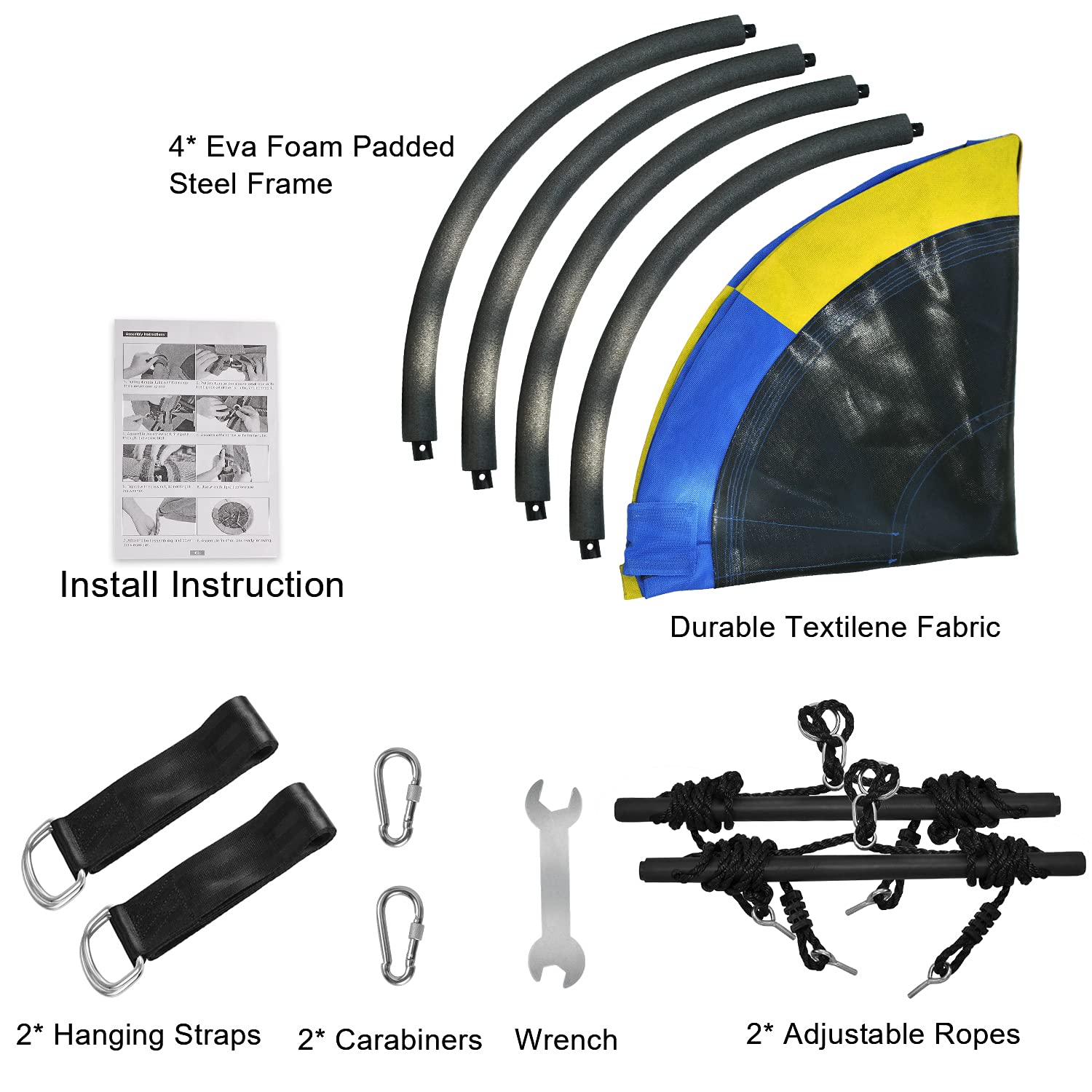 Columpio de árbol con forma de platillo Treeswin de 46 - Imagen 7