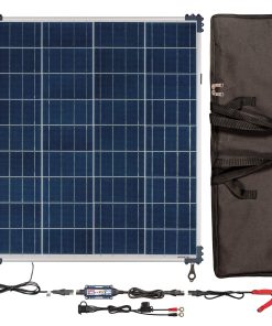 Kit de Viaje Optimate Solar 80W, TM523-8TK, Cargador y