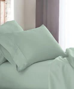 Juego de 2 Fundas de Almohada King Size de Puro Algodón