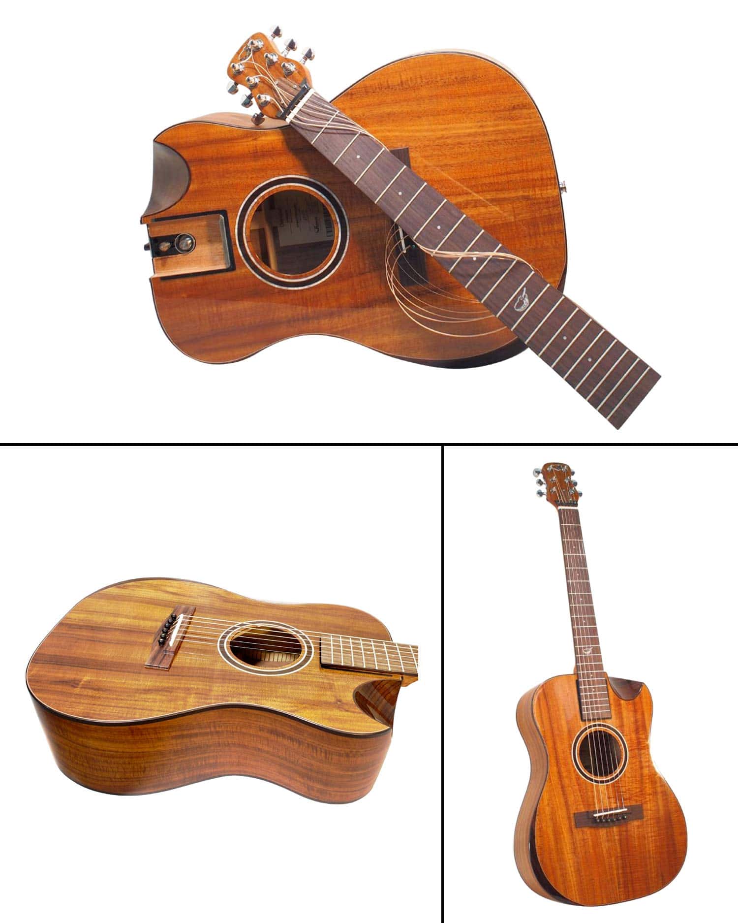 Guitarra de Viaje de Caoba Sólida de Journey Instruments � - Imagen 7