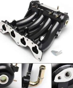 WENJTP Colector de admisión de aluminio Compatible con