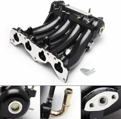 WENJTP Colector de admisión de aluminio Compatible con