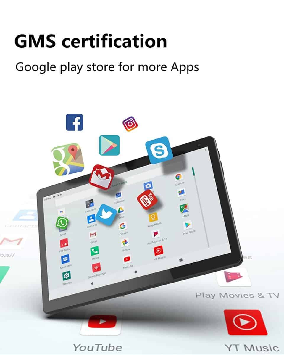 Tablet COOPERS de 10 pulgadas, Tableta Android, Procesador - Imagen 4