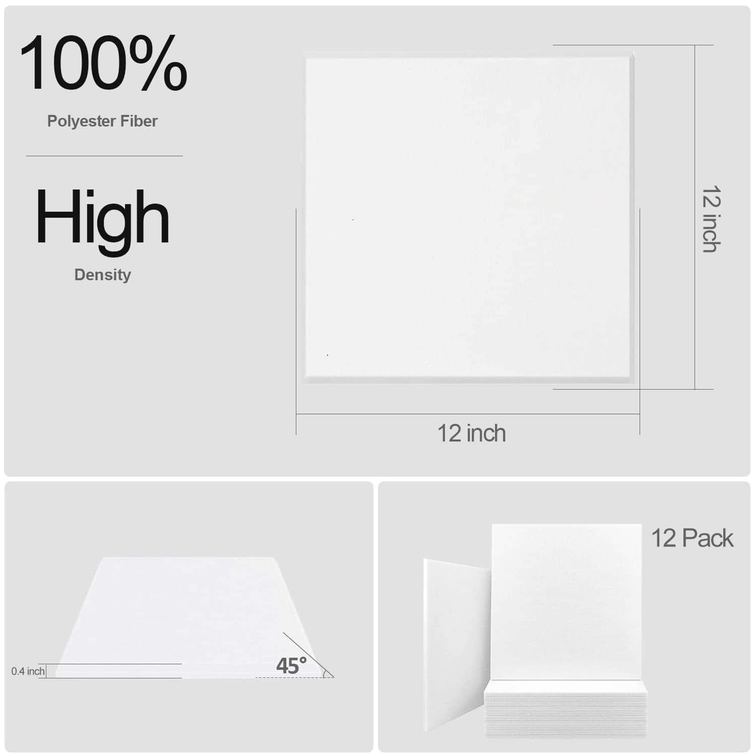 Paneles de Espuma Acústica Profesional JBER, Paneles - Imagen 3