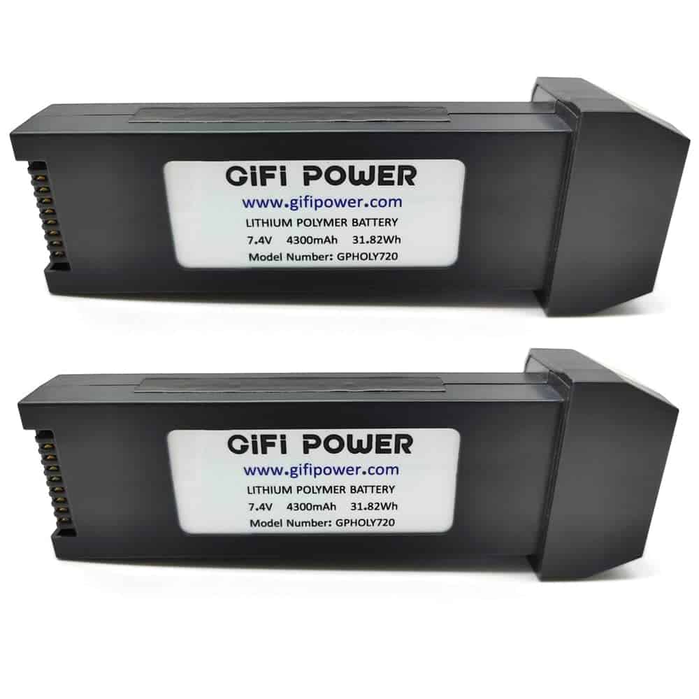 Batería de reemplazo Lipo de 4300mAh 7.4V para Drone