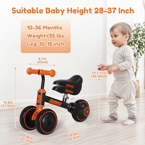 Bicicleta de Equilibrio AyeKu para Niño de 1 Año Regalos - Imagen 3