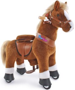 PonyCycle Ride on Horse Toy Plush Walking Animal Modelo