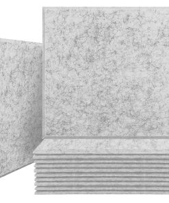 Paneles de Espuma Acústica Profesional -Gris Plata