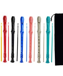 Kasteco 7 Pack Flautas Dulces Soprano Descant de 8 Agujeros