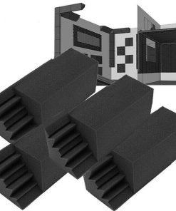 8 Pcs Studio Acoustic Foam Corner Bass Trap Sound