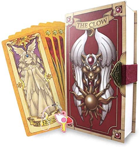 Set de Regalo DoubleChin Cardcaptor Sakura Clow Cards (Rojo)