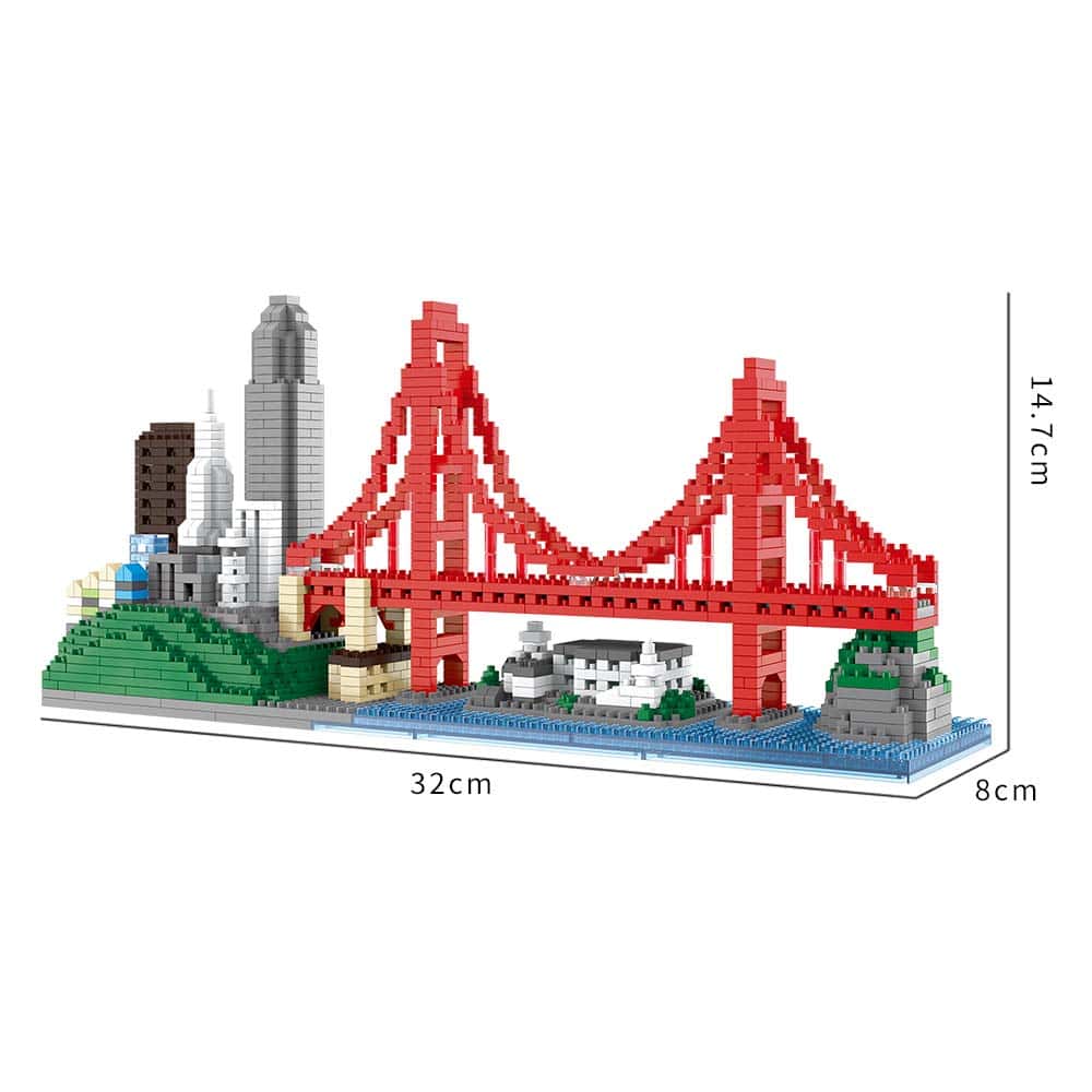Juego de Modelos de Construcción Micro Mini Bloques de - Imagen 7