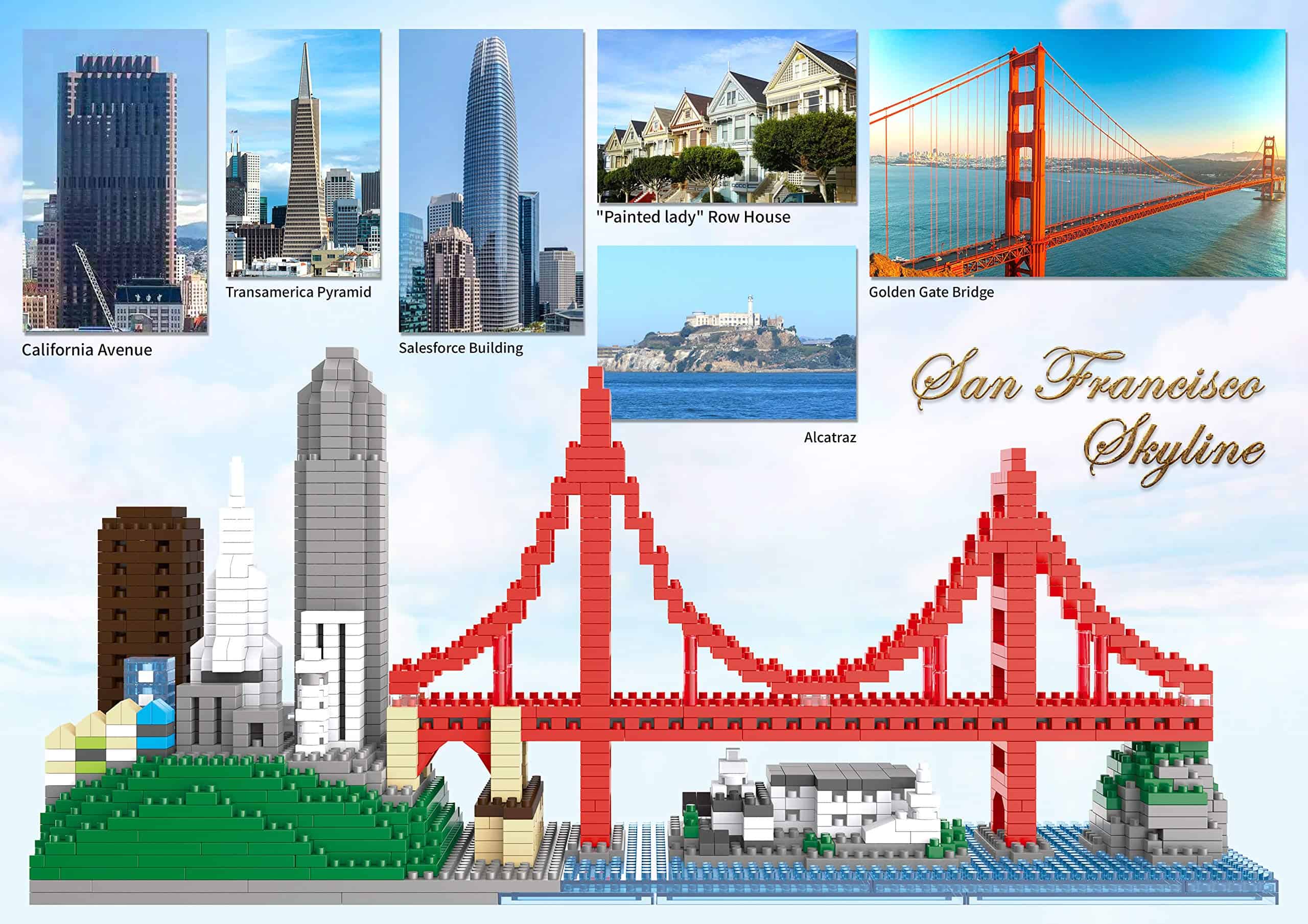 Juego de Modelos de Construcción Micro Mini Bloques de - Imagen 5