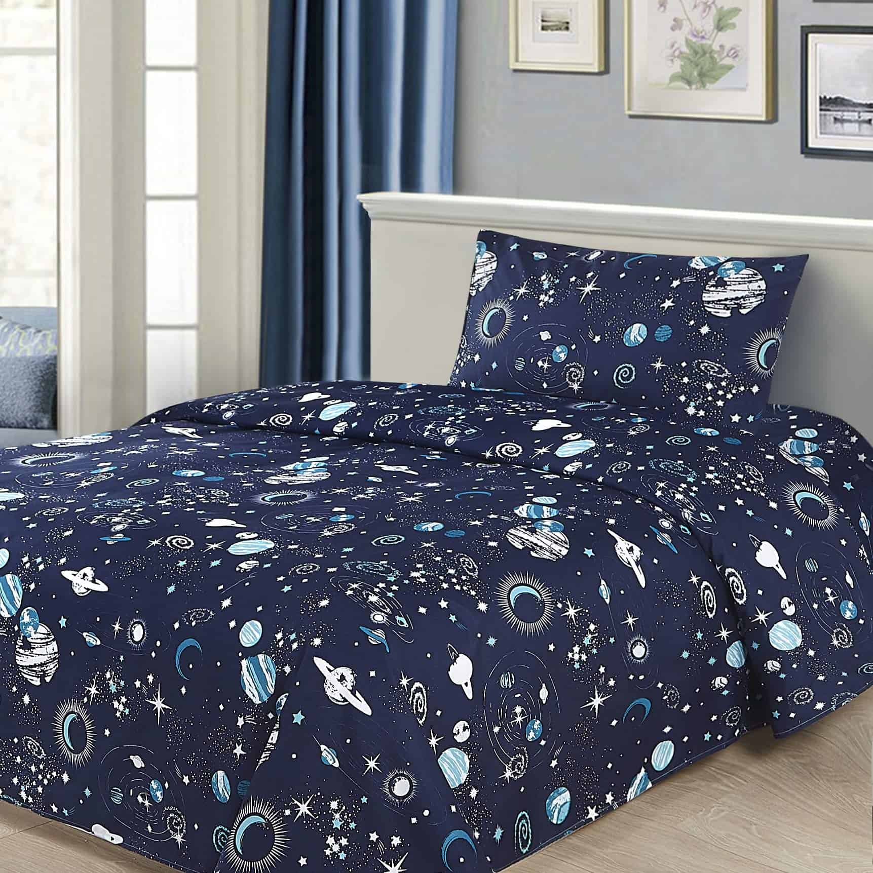 Sapphire Home 3 Pieza Juego de Edredón de Twin con Tema del - Imagen 3