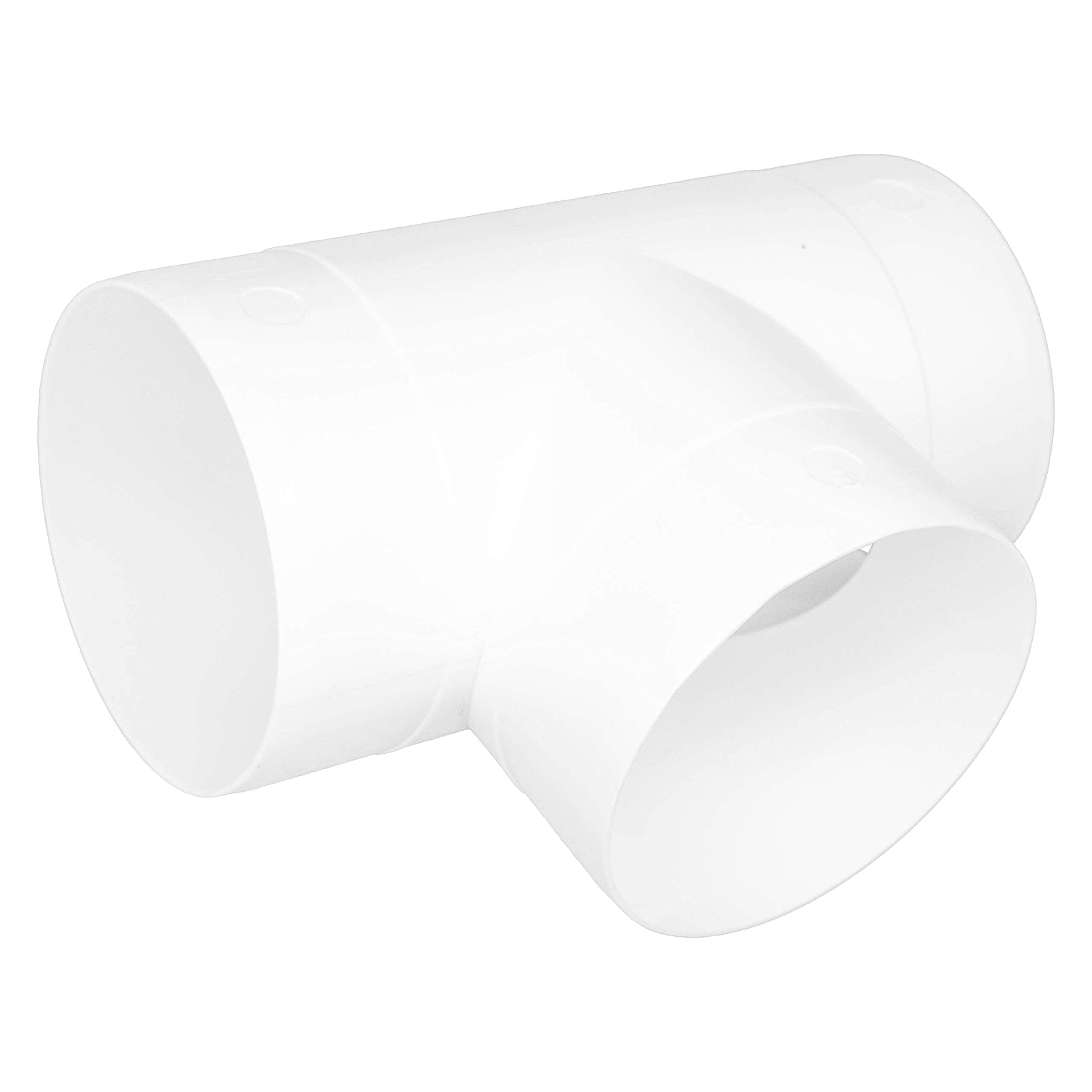 Conector de ducto de plástico de 4" pulgadas de 3 vías. - Imagen 9