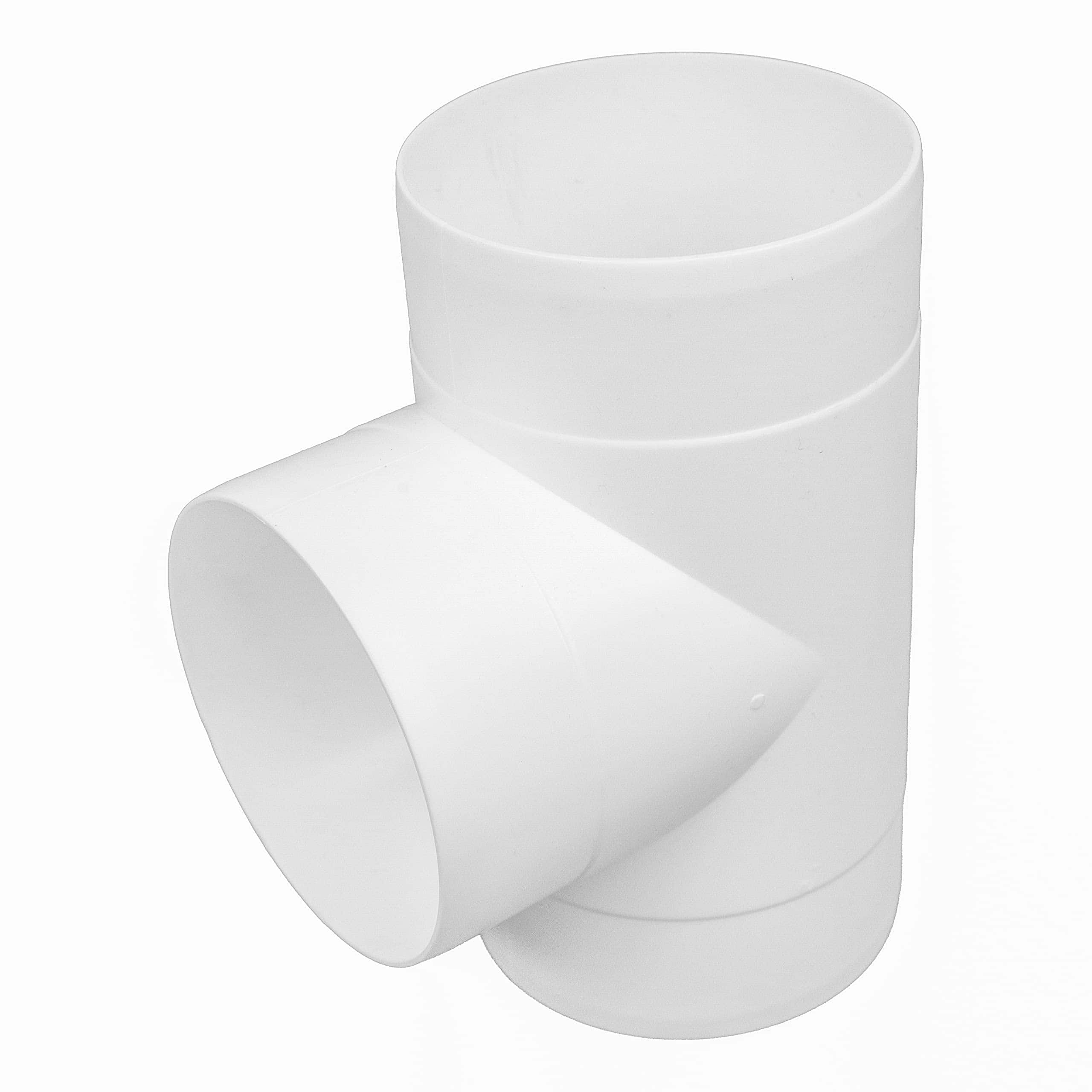 Conector de ducto de plástico de 4" pulgadas de 3 vías. - Imagen 4