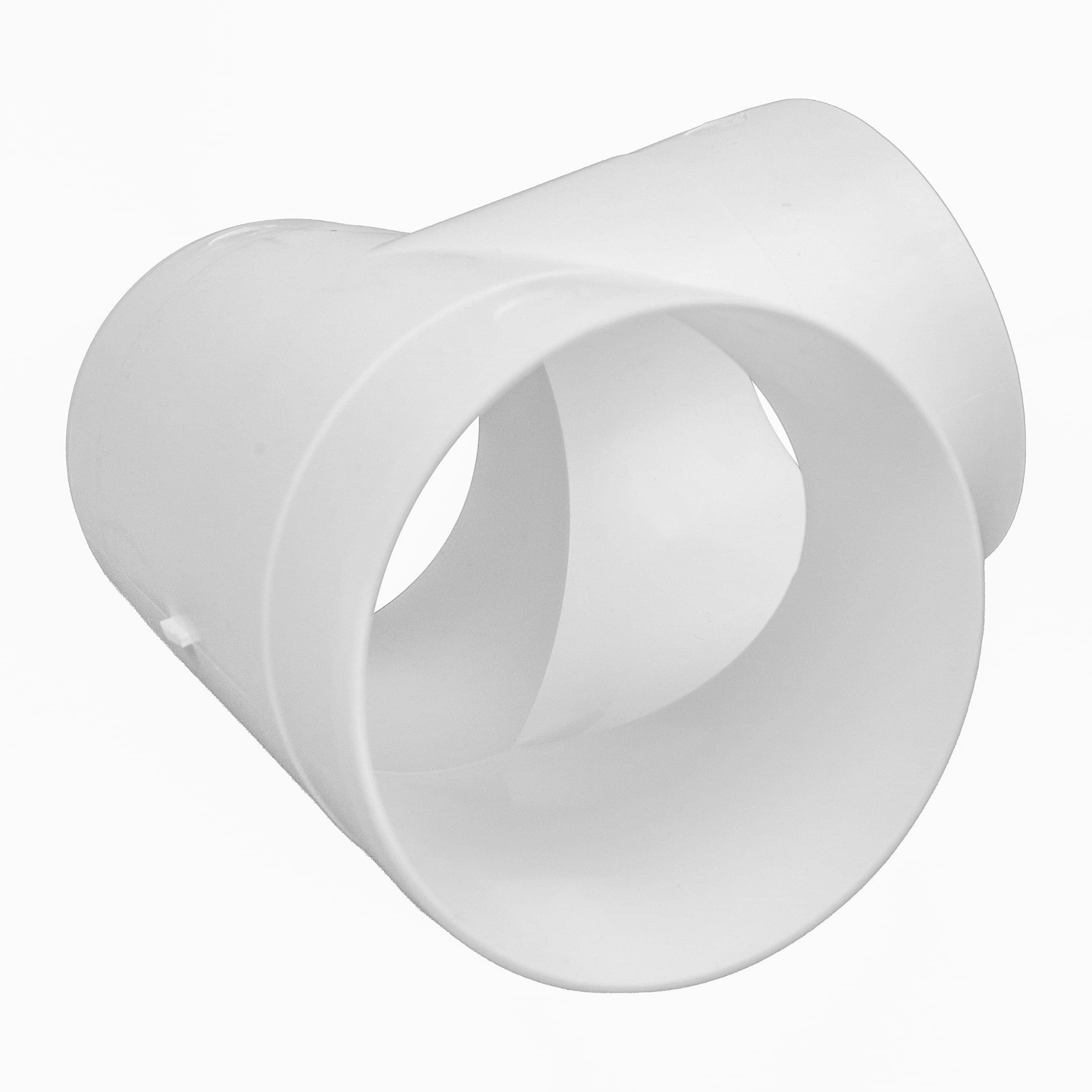 Conector de ducto de plástico de 4" pulgadas de 3 vías. - Imagen 7