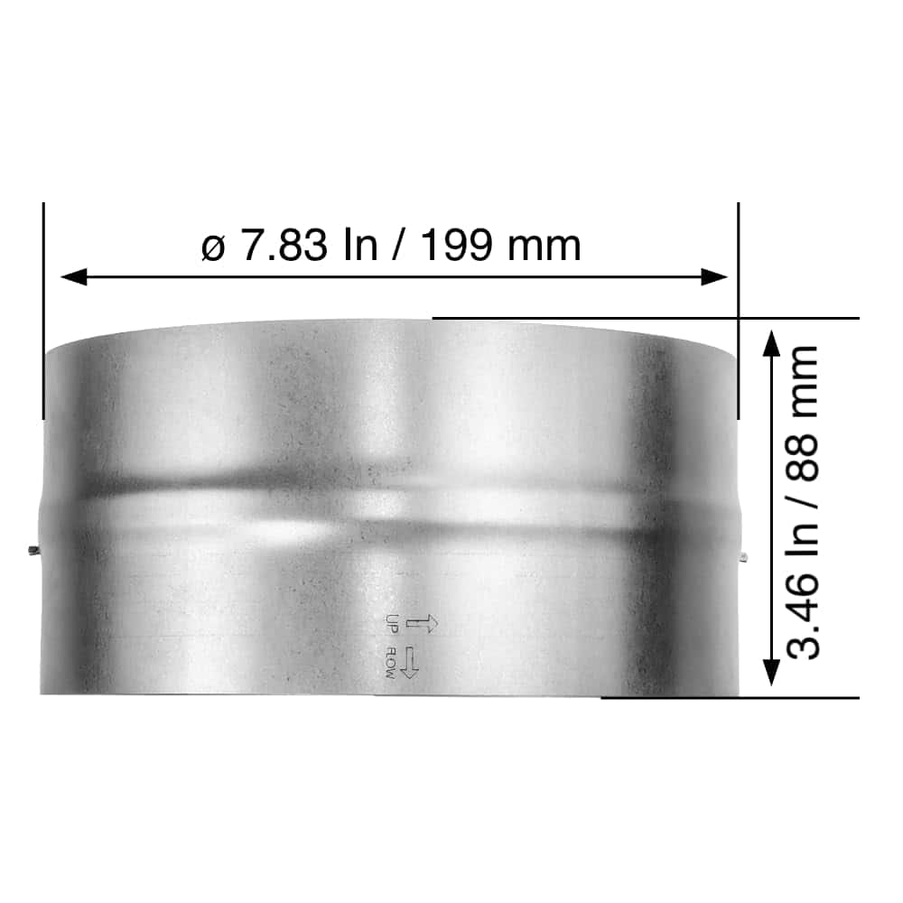 ECOPRO VENT - 8" Pulgadas Compensador de Retorno para - Imagen 5