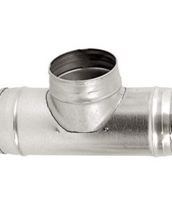 Divisor de 3 vías de metal de 4 pulgadas. Conecta secadora