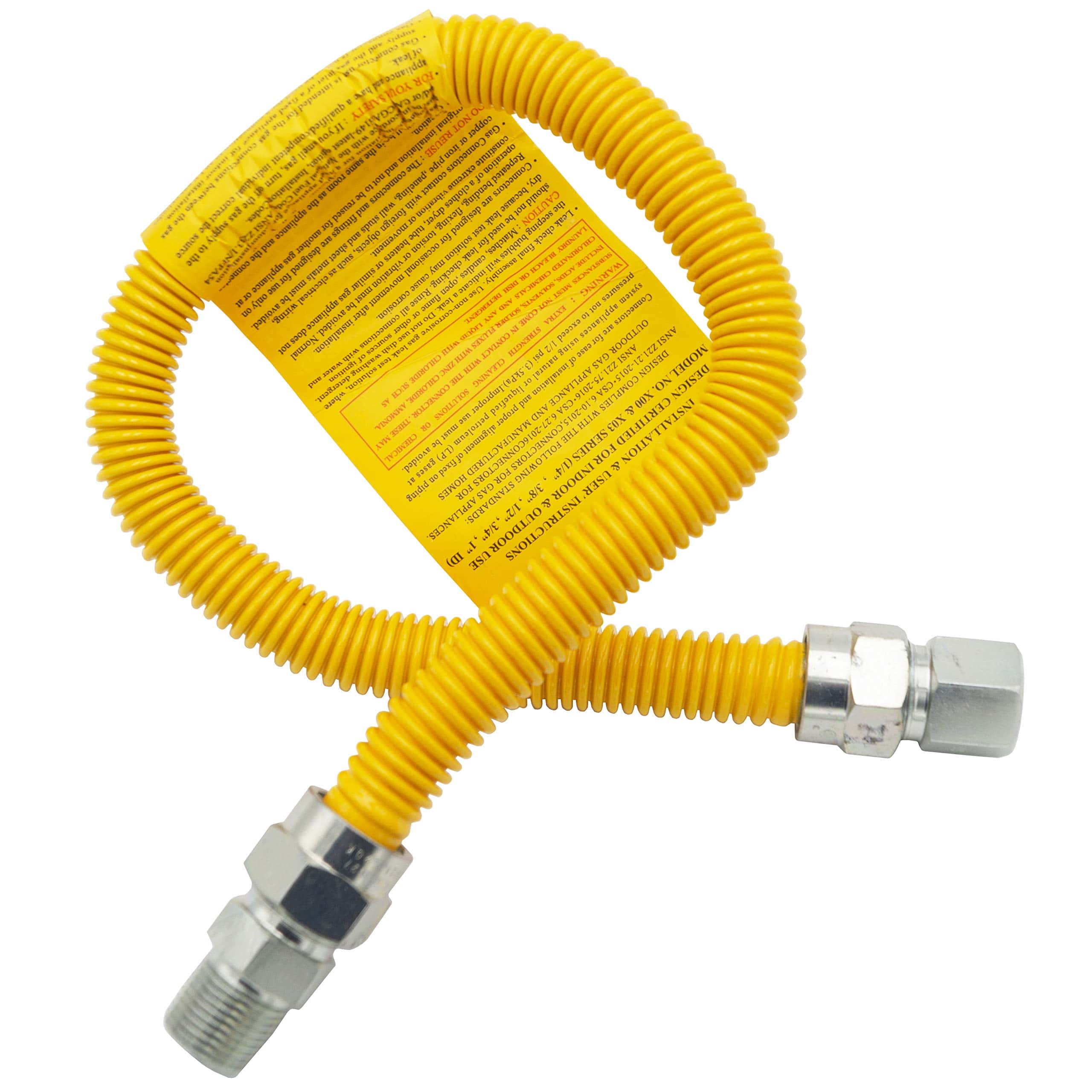 Conector de línea de gas para estufa de 2 pies Supplying