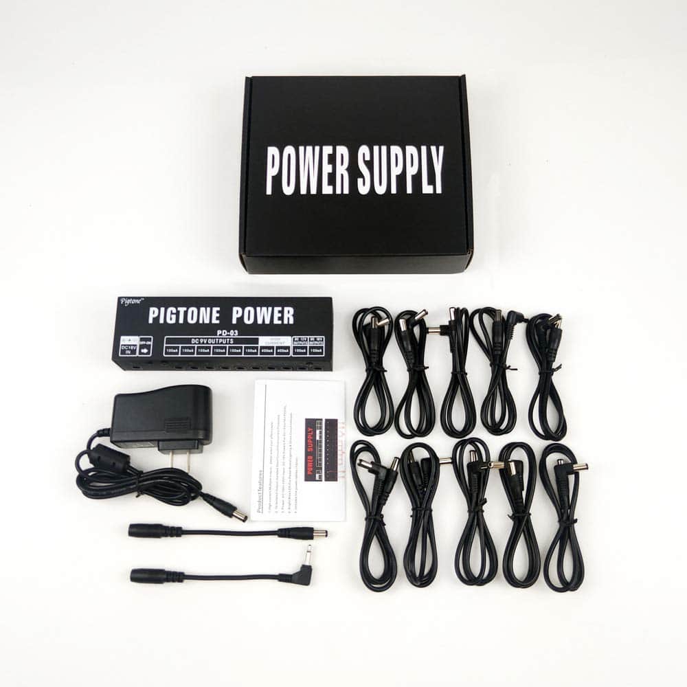 Fuente de alimentación de pedal de efectos para guitarra - Imagen 9