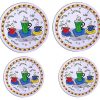 Set de 4 quemadores eléctricos decorativos de cocina con